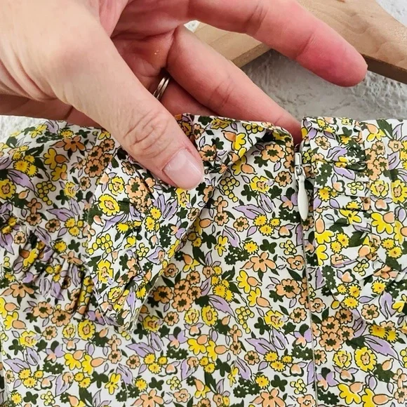 By Anthropologie Short-Sleeve Collared Printed Midi Dress NWT - Picture 7 of 15